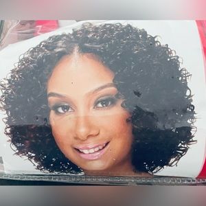 2X Santiago Twist braid- 24” - 4.2oz- color 1B - premium quality fiber blend